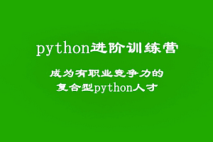 极客-python进阶训练营|完结无密