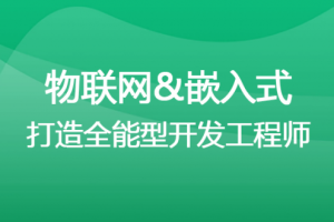 体系课-物联网/嵌入式工程师|已完结