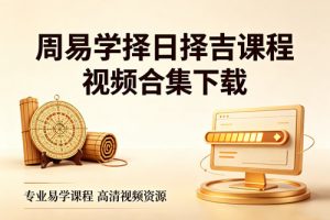 周易学择日、择吉课程视频合集下载