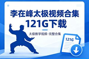 李在峰太极视频合集121G下载