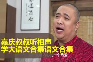 嘉庆叔叔听相声学大语文合集