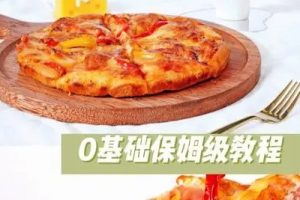 披萨19种+59款文字比萨技术配方视频