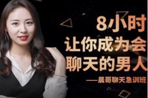 8小时教你成为会聊天的男人-恋爱聊天技巧培训视频