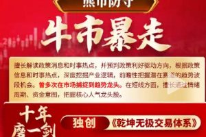 乾坤定势龙头战法系统课+指标