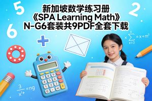 新加坡数学练习册《SPA Learning Math》N-G6套装共9PDF全套下载