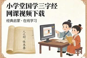 小学堂国学三字經网课视频下载