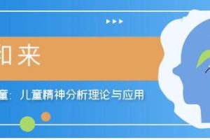 《儿童精神分析理论与应用》主讲严和来老师