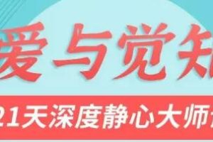 莉莲《爱与觉知》21天深度静心大师课