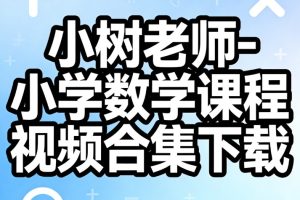 小树老师-小学数学课程视频合集+PDF练习