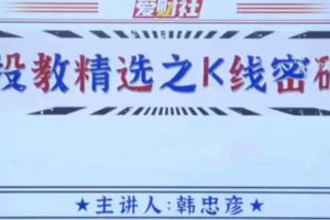 爱财社韩忠彦 投教精选之K线密码