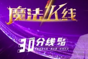 王焕昌《魔法K线-30分线终极战法》变盘买卖点