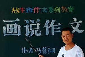 马翼翔 画说作文 开心作文放牛班教室 网课视频