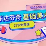 儿童学画画 快乐达芬奇基础美术  视频教程