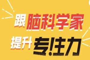 【培养专注】跟脑科学家提升专注力