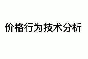 Steven价格行为技术分析基本原理