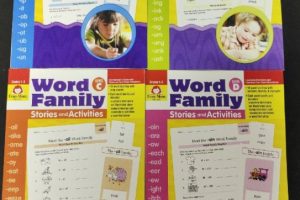 Evan-Moor的Word Family Stories and Activities 全套PDF