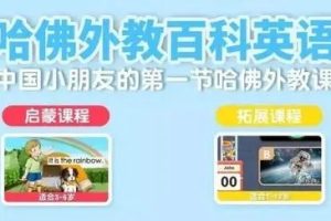哈佛外教百科英语大师级少儿外教课程 跟着外教学口语