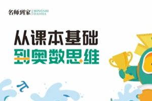 名师到家 6年级数学视频课 网课视频