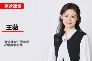 王薇小学数学1年级暑假网课视频