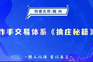 翰林-作手交易体系 擒庄秘籍 高阶系统课