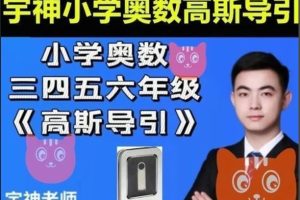 宇神小学奥数课程全16套【视频+PDF】