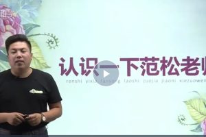 范松小学生作文课25讲完结网课视频