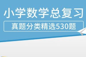 《小学数学总复习真题分类精选530题》系统复习,毕业检测,学业测试