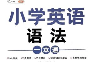 2024年斗半匠《小学英语语法一本通》高清pdf下载