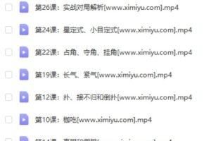 2020寒学而思网校四年级大语文直播班视频课全7讲
