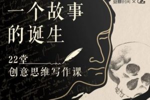 豆瓣时间《一个故事的诞生—22堂创意写作课》全26集