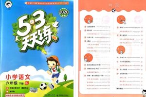 【53天天练】语文六年级下册人教版（试题卷+答案+课堂笔记+测评卷）