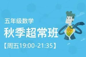 91好课王进平 小学五年级数学超常班