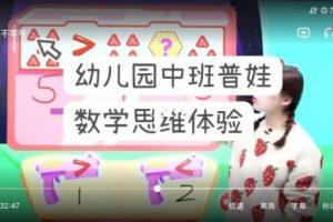 2019学而思网校幼升小数学思维启蒙班视频教程+讲义+习题+练习