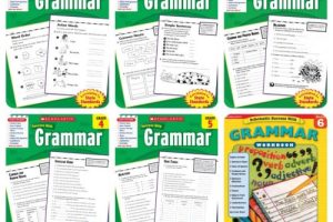 《Scholastic Success with》练习册 语法+写作+阅读理解+词汇+拼写-学乐必赢系列