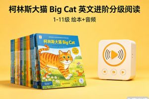 英文进阶分级阅读《柯林斯大猫 Big Cat 》1-11级绘本+音频
