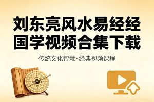 刘东亮风水易经国学视频合集下载