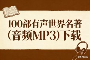 100部有声世界名著（音频MP3）下载