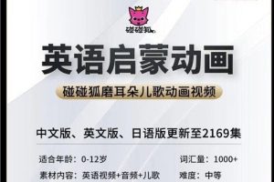 Pinkfong碰碰狐全系列动画+儿歌（中文+英文）MP4 全套下载