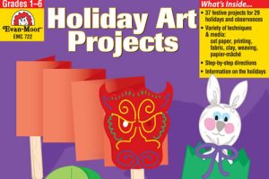 《Holiday Art Projects G1-6》PDF下载-Evan-Moor节日主题艺术项目练习册