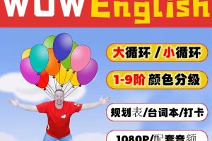 《Wow English》1-9季全241集英语启蒙教学趣味动画