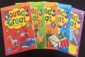 phonics Sounds Great 1—5自然拼读小学发音教材