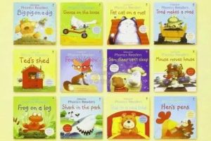 斯伯恩自然拼读配套读物usborne phonics readers全12册pdf绘本+mp3