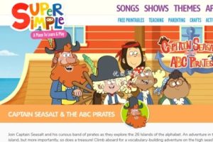 super simple系列Captain Seasalt And The ABC Pirates共26集+闪卡电子档