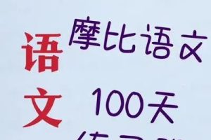 学而思摩比《语文每日一练》中班练习册共99册PDF
