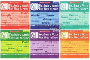 学乐英语词汇练习册《240 Vocabulary Words Kids Need to Know》共6册