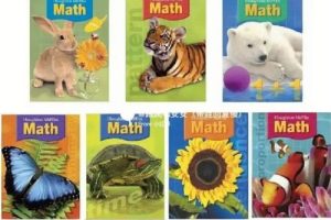 瑞思美国原版教材Houghton Mifflin Math GK-G6-美国原版数学教材