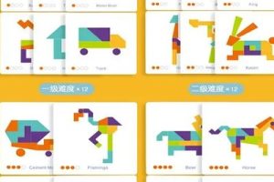 弥鹿积木拼图素材共1套-儿童专注力训练