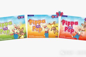 【原版】剑桥零基础英语启蒙教材《Cambridge Pippa and Pop》3级全 学生/教师书+活动书+音/视频+白板软件
