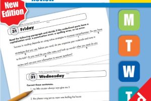 Evan-Moor每日系列练习册：《Daily Language Review Grade 1-8》英语复习 PDF