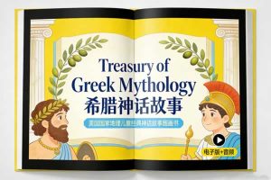 美国国家地理儿童经典神话故事图画书《Treasury of Greek Mythology 希腊神话故事》电子版+音频